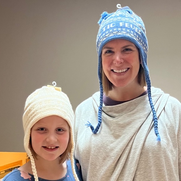 Flap Hats, Peruvian Wool Knit Polar Fleece Lined - Picture 4 of 11